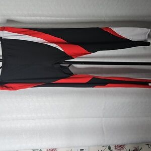 Stylish Red and Black,White Leggings